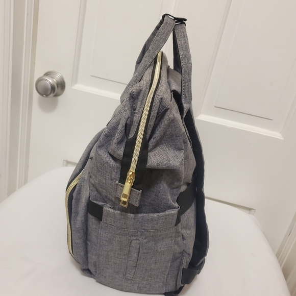 LOVEVOOK Laptop Backpack/top handle Bag Grey, Versatile, Business Casual - Picture 6 of 13